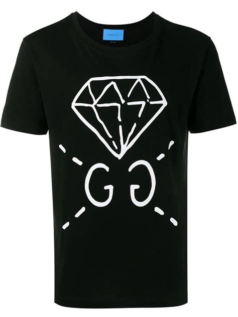 gucci diamond print shirt|original Gucci t shirt price.